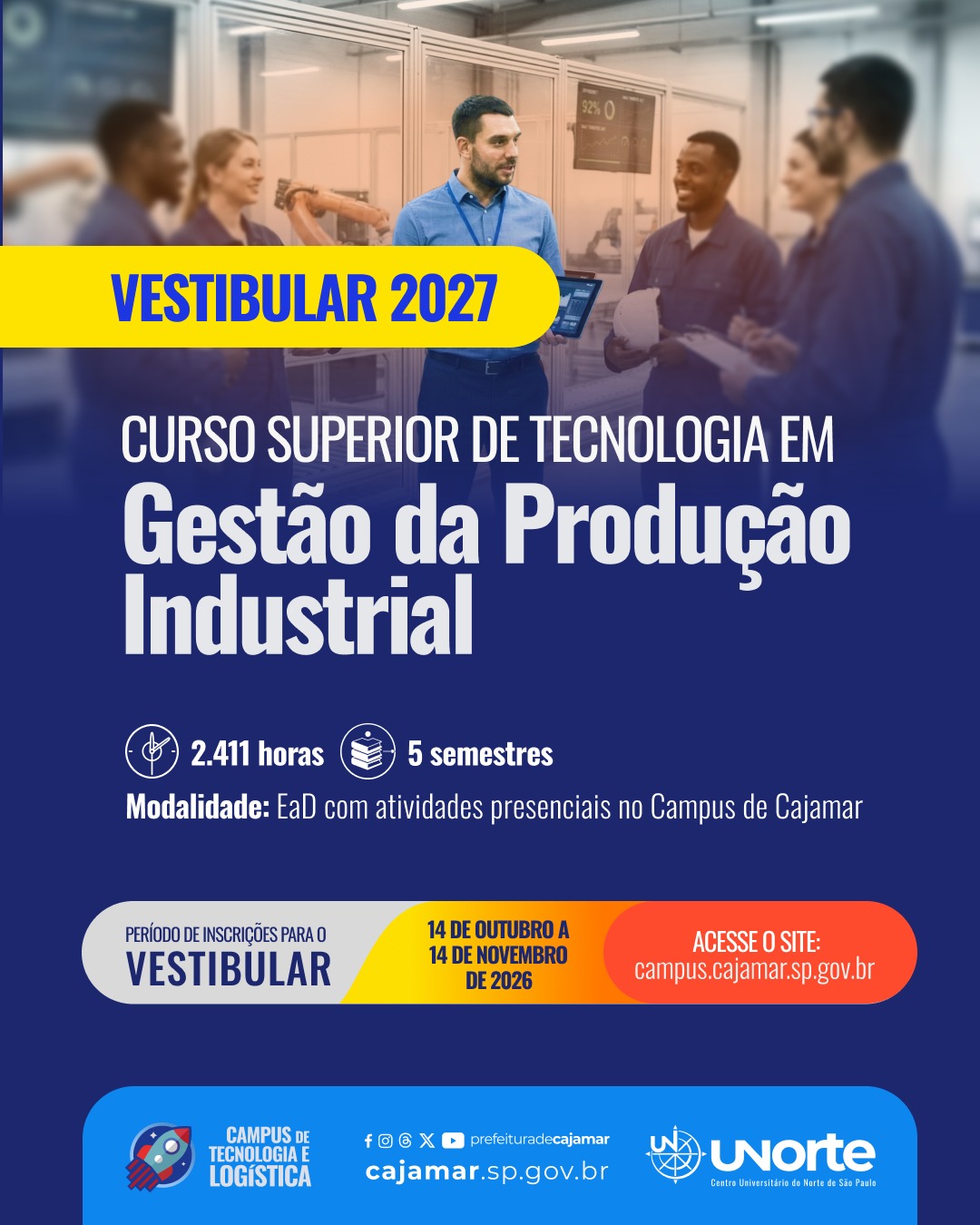 Tecnologia em Gestão da Produção Industrial (EaD)